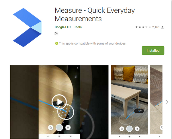 https://play.google.com/store/apps/details?id=com.google.tango.measure